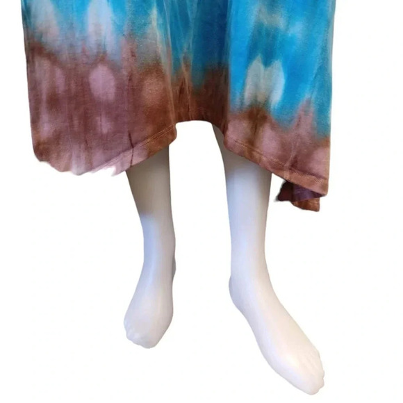 Tribal Sleeveless Maxi Dress Size Small - Picture 4 of 10